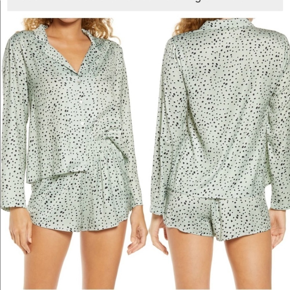 SALTWATER LUXE Floral Short Pajama Set